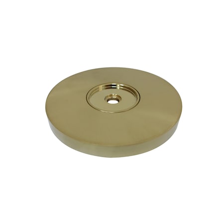 Kingston Brass GLDRF814127 Silver Sage 1-1/4" Grab Bar Flange, Brushed Brass GLDRF814127